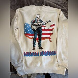 Zach Bryan Cream Sweatshirt